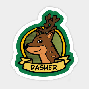 Dasher Sticker